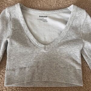 Garage Sonia Seemless Long Sleeve Plunge